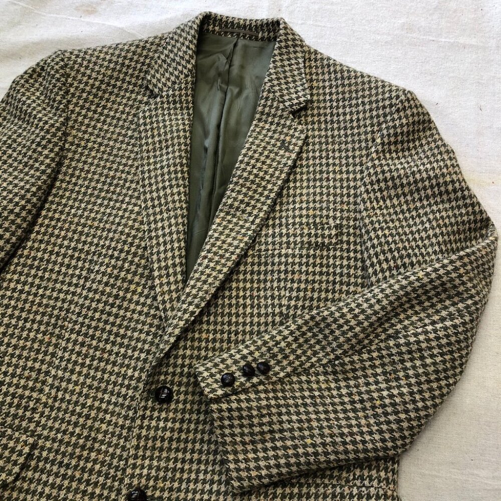 Vintage Donegal Tweed Wool Sports Coat